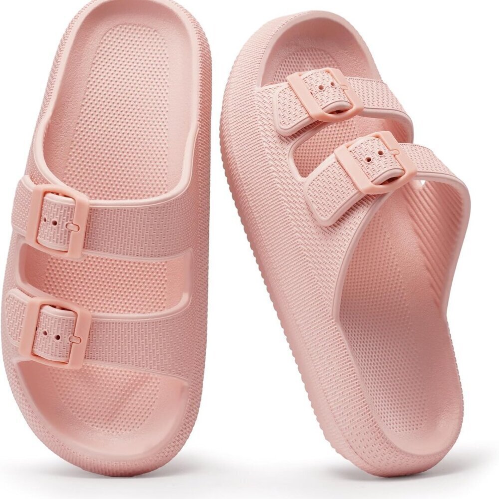 Women’s Slip On Sandals Soft EVA Cloud Comfort Adjustable Waterproof - Picture 6 of 6